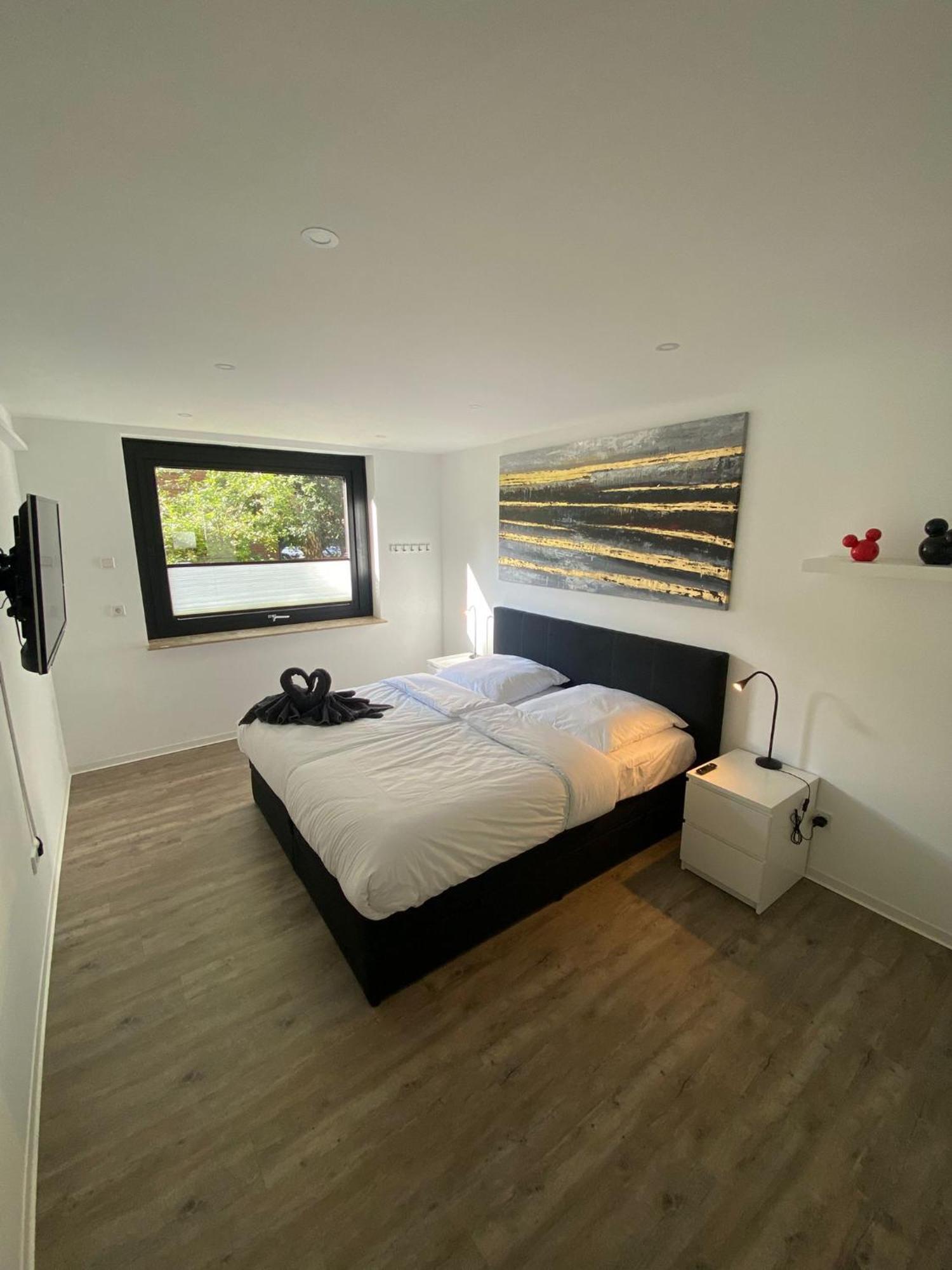 Moderne 2-Zimmer-Wohnung Mit Garten ฮันโนเวอร์ ภายนอก รูปภาพ