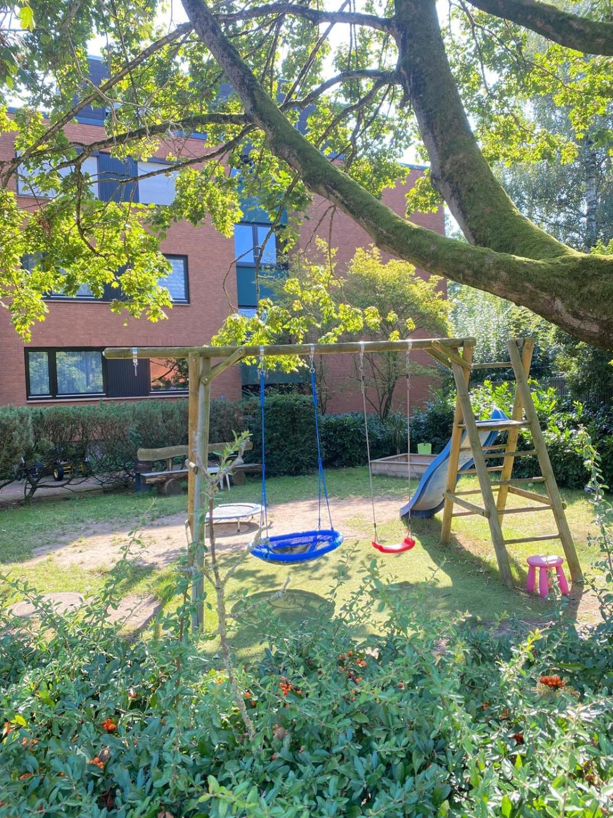 Moderne 2-Zimmer-Wohnung Mit Garten ฮันโนเวอร์ ภายนอก รูปภาพ