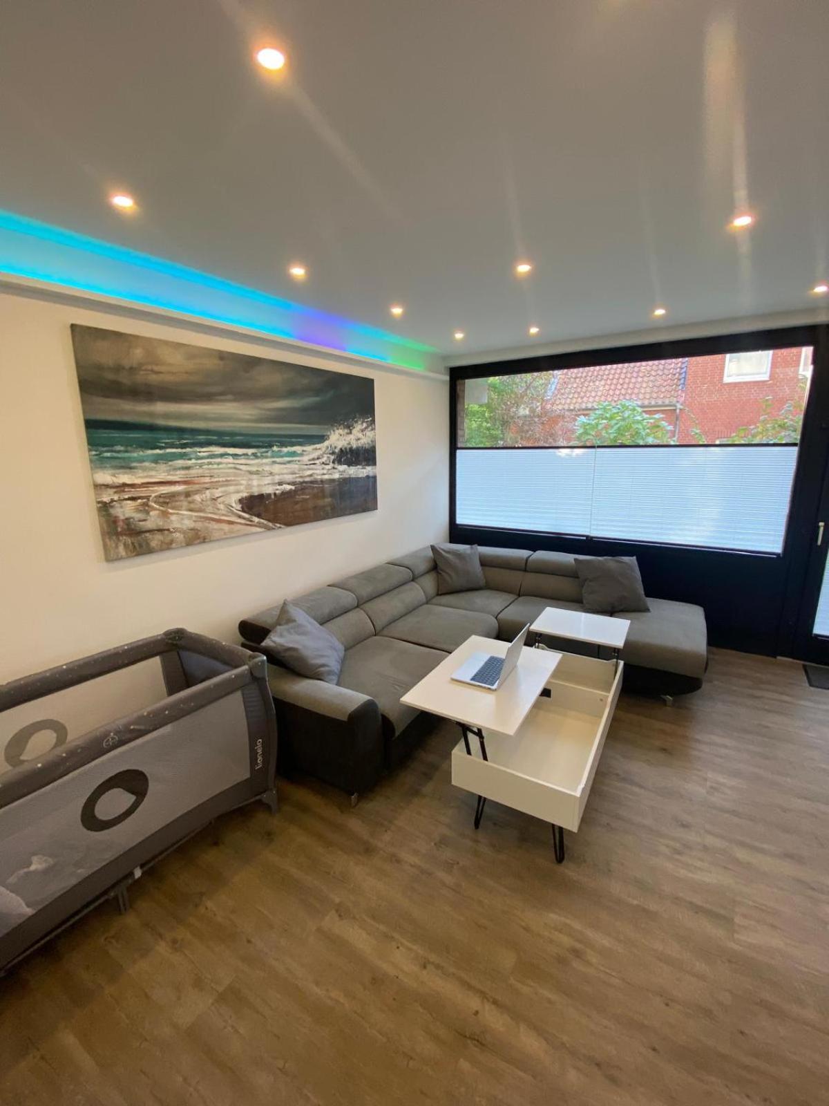 Moderne 2-Zimmer-Wohnung Mit Garten ฮันโนเวอร์ ภายนอก รูปภาพ